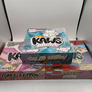 Alternative view of Kaws moonrocks