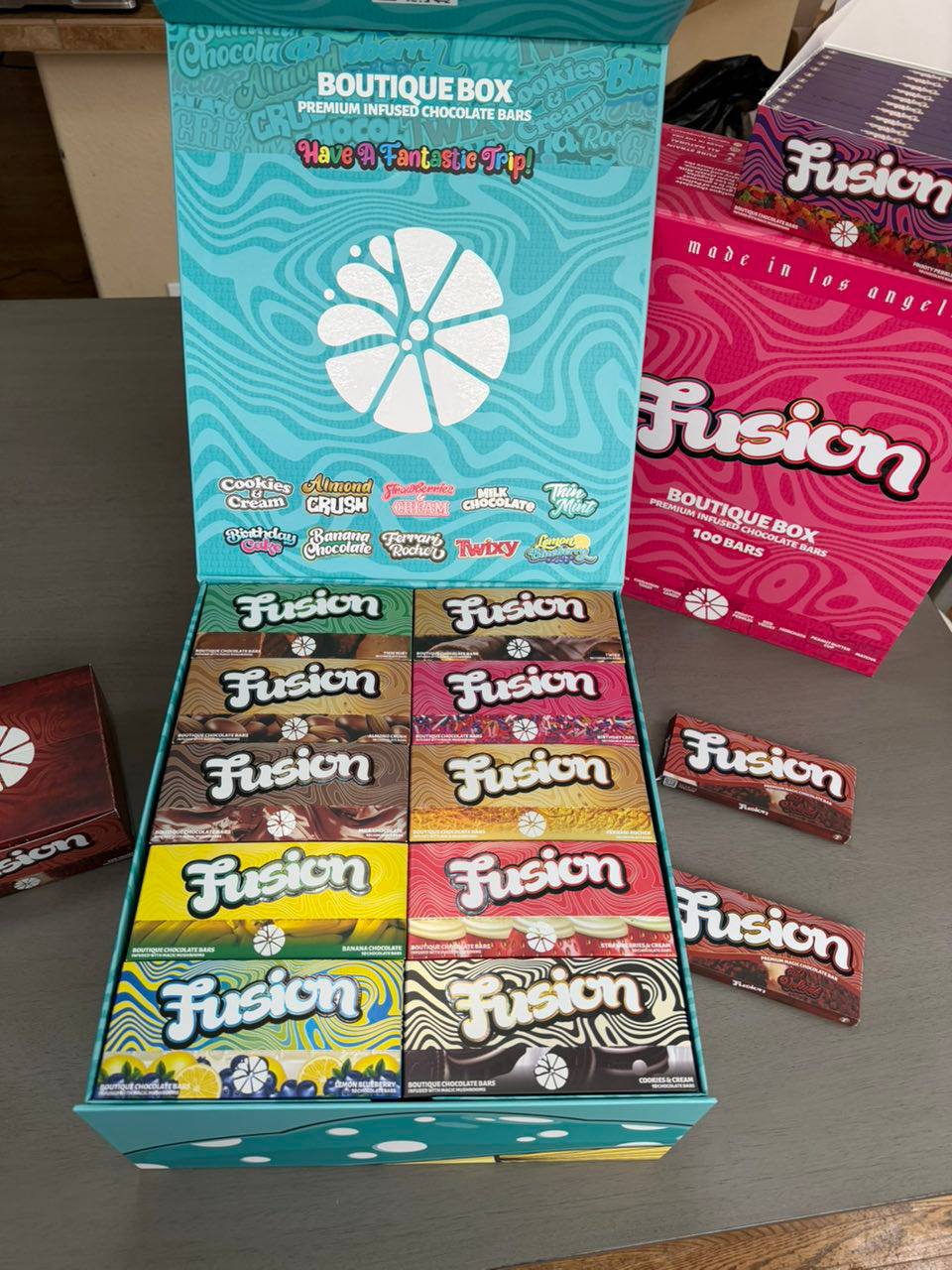 Fusion mushrooms chocolate
