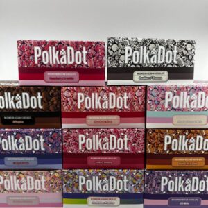 Alternative view of Polka dot mushroom bars