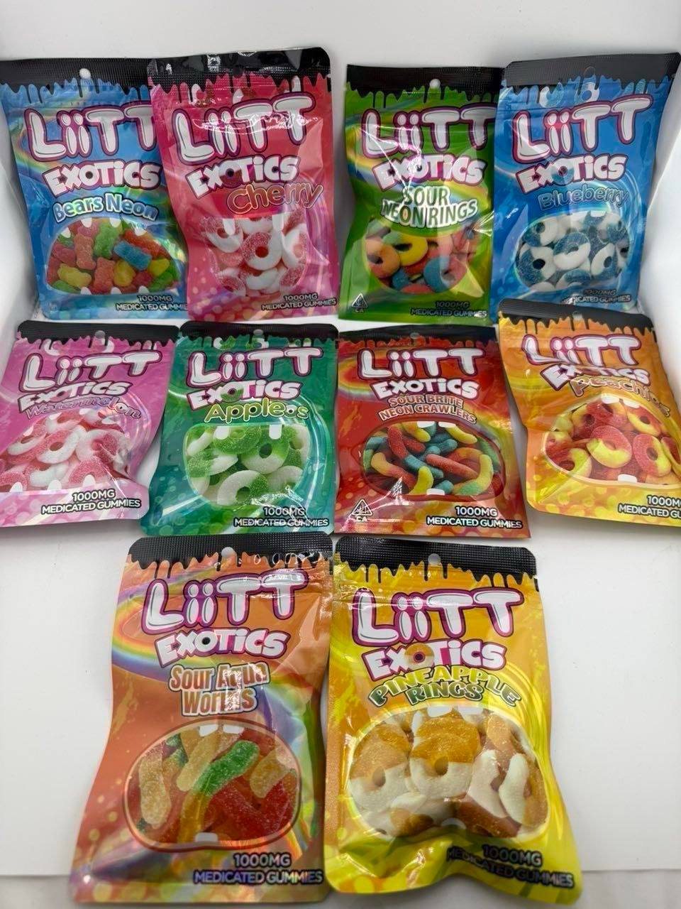 Liitt exotic 1000mg & frolli 600mg Budget edibles - Image 2